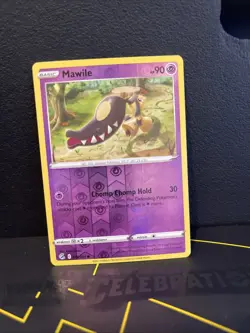 Pokemon 2021 Fusion Strike Mawile Reverse Holo Card 119/264 Common - Image 1