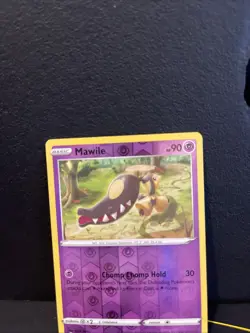 Pokemon 2021 Fusion Strike Mawile Reverse Holo Card 119/264 Common - Image 2
