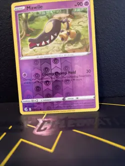 Pokemon 2021 Fusion Strike Mawile Reverse Holo Card 119/264 Common - Image 3