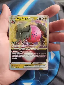 Pokemon Regidrago VSTAR Card 146/195 Apex Dragon Ability - Image 3