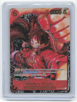 2022 One Piece Card Game Monkey D. Luffy Straw Hat Crew #ST01-012 Near Mint - Image 1