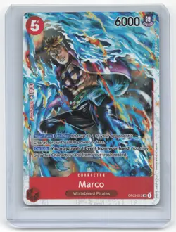 2023 One Piece Card Game Marco Pillars of Strength #OP03-013 Near Mint - Image 1