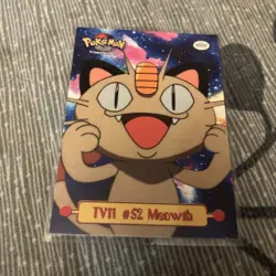 TV11 #52 Meowth - TV Animation Edition - Pokemon Topps Card - Image 1