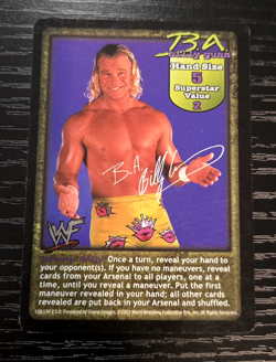 WWE Raw Deal CCG Billy Gunn Superstar 7 Card Set - Image 2