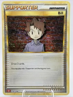 Pokemon TCG-Bill - 018/034 -Trading Card Game Classic Collection - Image 1