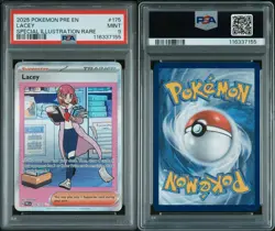 2025 Pokemon Lacey Trainer Card PSA 9 Mint #175 Special Illustration Rare - Image 3