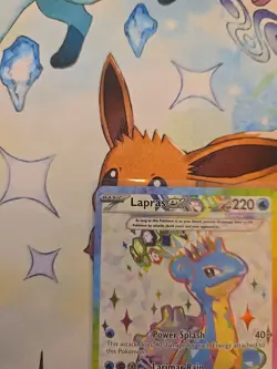 Pokemon TCG Lapras EX 158/142 Stellar Crown Ultra Rare Holo Card - Image 2