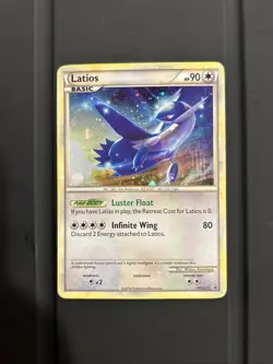 Latios HGSS11 Cosmos Heart Gold Soul Silver Promo Pokemon Card Rare Lightly Play - Image 1