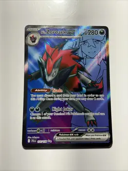 Pokemon TCG N's Zoroark EX Holo Ultra Rare Card 175/159 Sv09: Journey Together - Image 1
