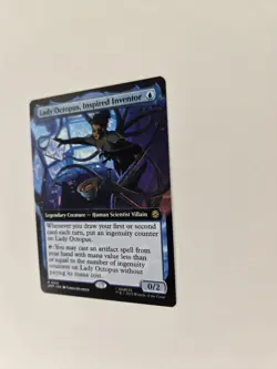 Lady Octopus, Inspired Inventor Extended Art Rare MTG Spider-Man SPM 252 - Image 3