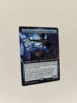 Lady Octopus, Inspired Inventor Extended Art Rare MTG Spider-Man SPM 252 - Image 4