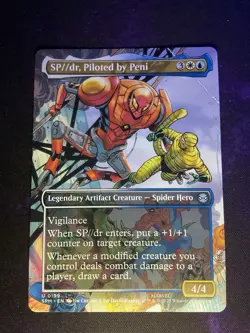 MTG * SP dr, Piloted by Peni (Borderless) Spider-Man * 1X * NM - Image 1