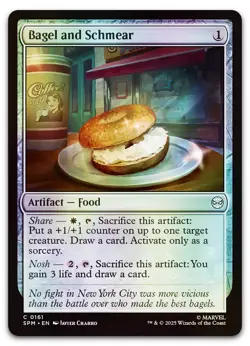Bagel and Schmear #161 (Foil) (NM) Spider-Man SPM Magic MTG - Image 1