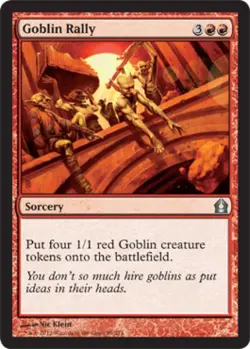 Goblin Rally - Light Play MTG Return to Ravnica - Image 1
