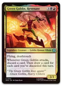 Green Goblin, Revenant #130 (Foil) (NM) Spider-Man SPM Magic MTG - Image 1