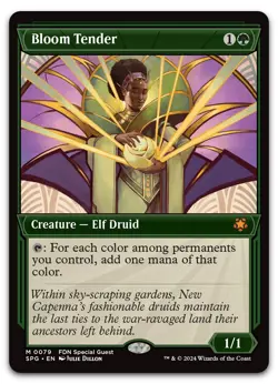 Bloom Tender (Showcase) #79 (NM) Special Guests SPG Magic MTG - Image 1