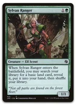 Sylvan Ranger #435 (NM) Jumpstart JMP Magic MTG - Image 1