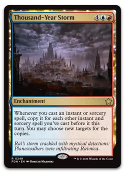 Thousand-Year Storm #248 (NM) Foundations FDN Magic MTG - Image 1