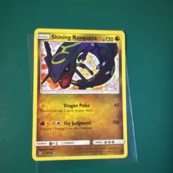 Shining Rayquaza 56/73 Shining Legends Holo Rare NM Pokemon TCG Rare - Image 1