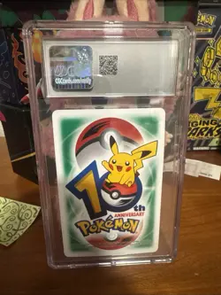 Pokemon PSA 10 Zapdos Green-King Of Hearts 10th Anniversary Poker 2006 Japanese - Image 2