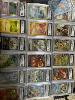 Pokemon Graded 10 Pristine/Gem Mint Slab Lot CGC Set + CGC 9s, 8.5. - Image 2