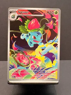 Ivysaur Illustration Rare 134/132 Near Mint Mega Evolution Pokemon TCG - Image 1