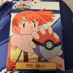 1999 Topps Pokemon TV Animation Edition Series 1 #TV3 Misty NM - Image 1