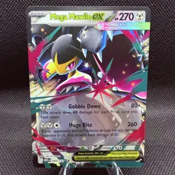 Mega Mawile Ex 094/132 Mega Evolution Pokemon TCG NM/Mint Pack Fresh Double Rare - Image 1
