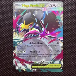 Mega Mawile Ex 094/132 Mega Evolution Pokemon TCG NM/Mint Pack Fresh Double Rare - Image 3