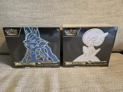 Mega Evolution Pokemon Center Exclusive Elite Trainer Box Lucario and Gardevoir - Image 1
