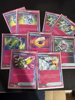 9 ACE SPEC Trainer Pokemon Cards Bulk Lot English Near Mint - Image 1