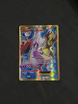 Mewtwo EX Full Art Secret Rare NM 163/162 Ultra SR Pokemon Textured - Image 1