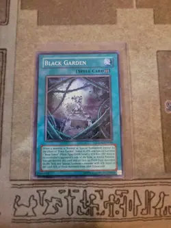 YUGIOH BLACK GARDEN CSOC-EN048 SUPER UNLIMITED ED MP - Image 1