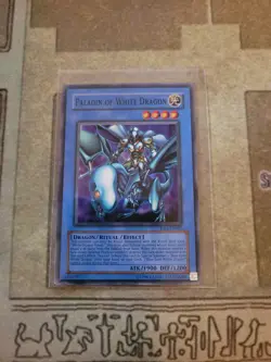 YUGIOH PALADIN OF WHITE DRAGON DR1-EN081 SUPER UNLIMITED ED NM - Image 1