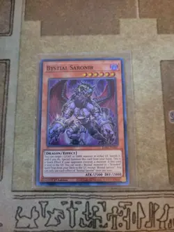 YUGIOH BYSTIAL SARONIR DABL-EN007 SUPER 1ST ED NM - Image 1