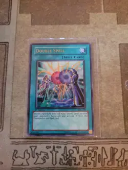 YUGIOH DOUBLE SPELL MFC-106 ULTRA 1ST ED HP 1996 - Image 1