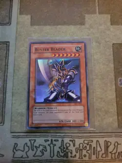 YUGIOH BUSTER BLADER DL1-002 SUPER UNLIMITED ED LP - Image 1