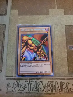 YUGIOH LEFT ARM OF THE FORBIDDEN ONE LCYW-EN305 SECRET UNLIMITED ED NM - Image 1
