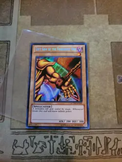 YUGIOH LEFT ARM OF THE FORBIDDEN ONE LCYW-EN305 SECRET UNLIMITED ED NM - Image 2