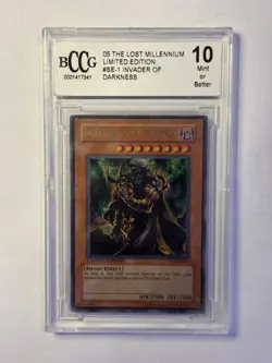 2005 Yugioh Limited Edition Invader of Darkness (The Lost Millennium) BCCG 10 - Image 1