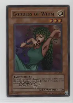 Goddess of Whim YuGiOh McDonald's Promotional Series 1 #MP1-003 2002 - Image 1