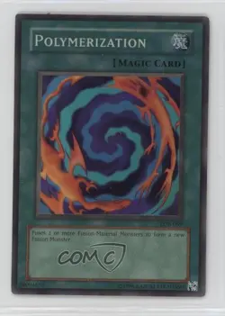 Polymerization YuGiOh Legend of Blue Eyes White Dragon #LOB-059 2002 - Image 1