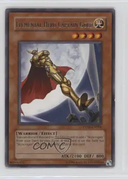 Elemental HERO Captain Gold 1st Ed. YuGiOh Jaden Yuki 3 Duelist Pack #DP06-EN004 - Image 1