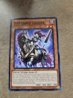 Yugioh! Doom Of Dimensions - D/D Lance Soldier - Image 1