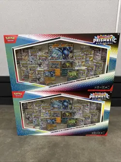 Pokemon TCG Scarlet And Violet Prismatic Cards Evolutions Premium Collection Box - Image 1
