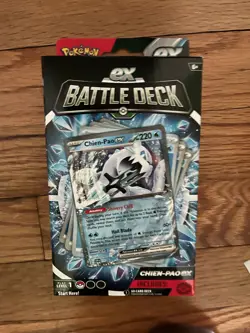 Pokemon TCG: Chien-Pao ex Battle Deck Sealed 60 Card Deck - Image 1