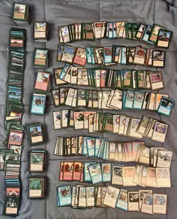 1200+ Card MTG Ice Age Lot Magic the Gathering, Vintage, LP/MP with many Rares! - Image 1