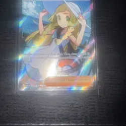 Lillie's Determination SAR 169/132 Pokemon Card Mega Evolution Full Art Trainer - Image 3