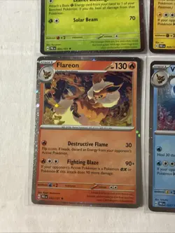 Prismatic Evolutions Costco 8 Mini Tin Cosmos Promo Cards SET - Image 3