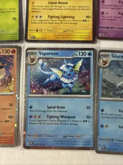 Prismatic Evolutions Costco 8 Mini Tin Cosmos Promo Cards SET - Image 5